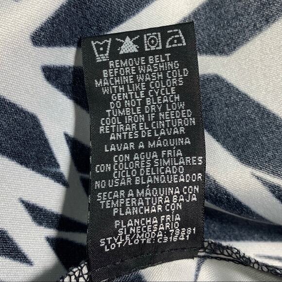 50% OFF Ronni Nicole Dress Sheath Leave Pattern Sleeveless - Picture 7 of 7